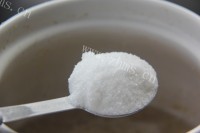凉爽的绿豆沙麦片冰棒做法图解7)