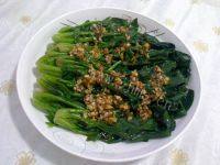 家常菜白灼菠菜