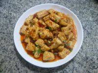 家常菜肉末炒豆腐