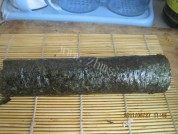 简单紫菜包饭做法图解7)