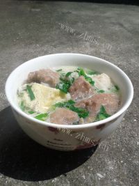 美味的面线煮猪肝