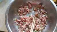 美味的海菜包子做法图解3)