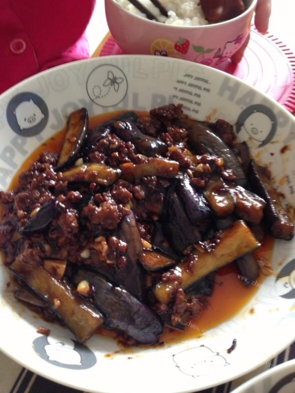回味无穷的肉末茄子