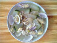 美味的花蛤冬瓜汤的做法图解七