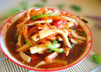 家常菜茄汁杏鲍菇