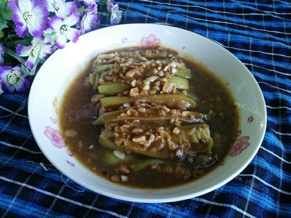 家常菜蒜蓉丝瓜
