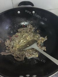 家常菜爆炒鸭胗做法图解10)