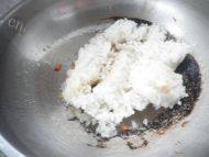 自己做的菠萝蛋炒饭做法图解5)