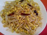 家常菜清炒黄豆芽