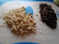 美味的木耳洋葱素包子做法图解2)