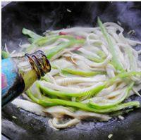口感丰厚的青椒炒杏鲍菇做法图解9)