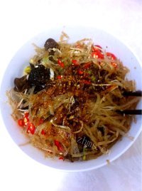 家常菜红油金针菇做法图解6)