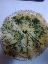 中式韭菜鸡蛋饼