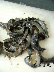 美味的葱油海参做法图解1)