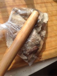 美味的手工美味肉松做法图解3)
