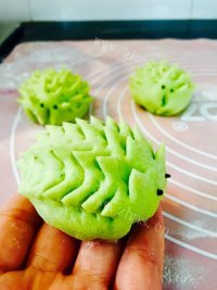 美味佳肴般的刺猬馒头做法图解8)