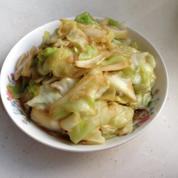 色香味浓的手撕包菜