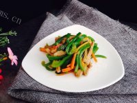 开胃的青椒肉丝做法图解9)