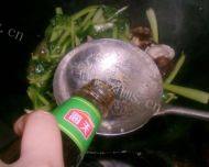 蚝油青菜香菇做法图解5)