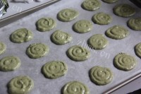 美食抹茶巴巴露佐香草奶冻做法图解16)