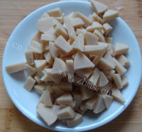 鸡肉肠炒饭做法图解3)