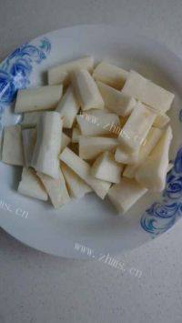 手工美食之孜然山药做法图解1)