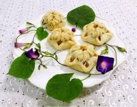 美味牵牛之恋蛋黄酥做法图解29)