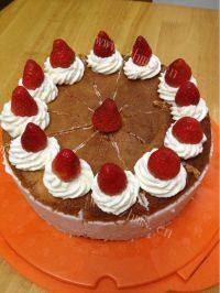 #暖心#草莓慕斯蛋糕