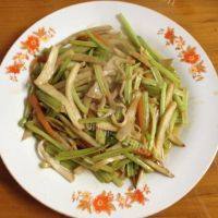 家常菜炒三丝