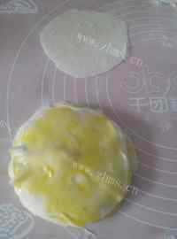 DIY荷叶饼做法图解4)