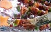 美味的酱烤鸡肉串做法图解3)