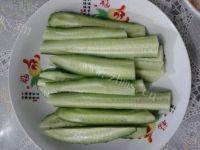 家常菜蘸酱黄瓜做法图解3)