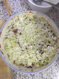 美味的门钉肉饼做法图解10)