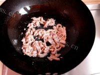 家常菜肉炒豆芽做法图解3)