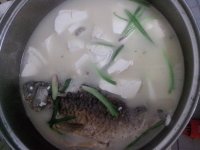 美味的鲫鱼豆腐汤