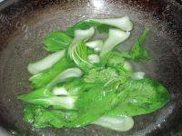 味道不错的青菜鸡蛋面做法图解4)