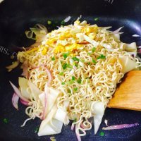 美味的洋葱炒面做法图解12)