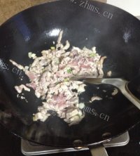 美味的榨菜肉丝做法图解6)