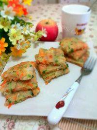 自己做的蔬菜煎饼
