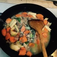 美味的胡萝卜土豆炖羊肉卷的做法图解八