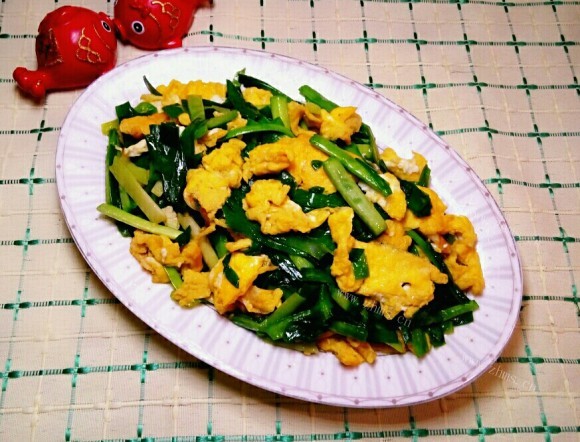 喷香的韭菜炒鸡蛋
