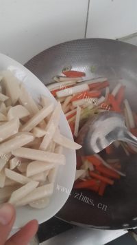芳香四溢的炒年糕做法图解5)