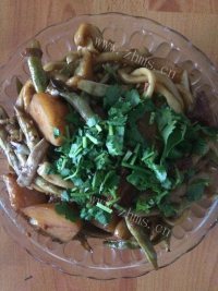 独特的豆角焖面做法图解13)