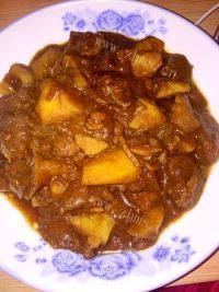 家常菜茄子炖土豆