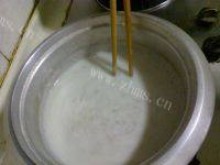 美味的牛奶麦片粥做法图解6)