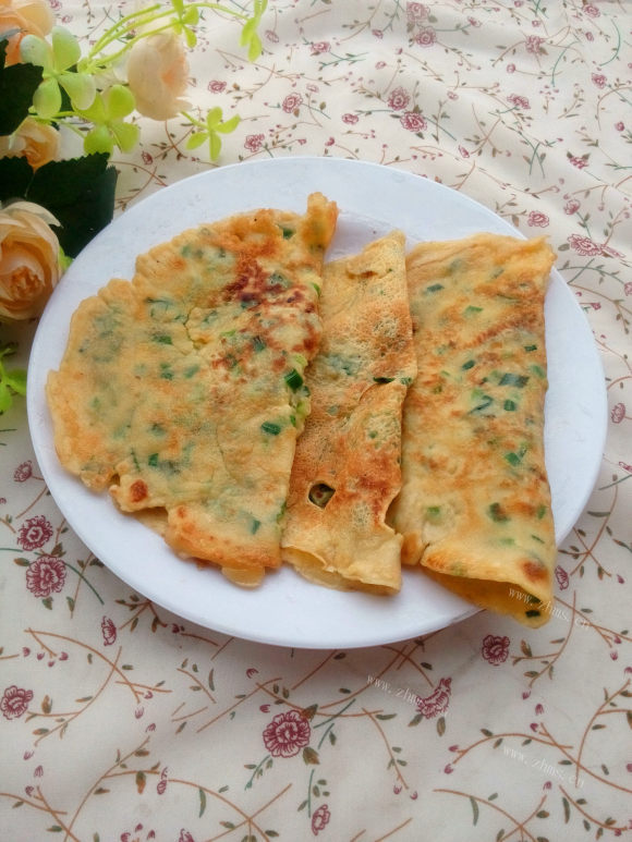 色香味浓的韭菜鸡蛋饼