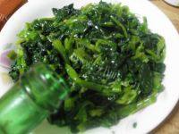 绝味的蒜蓉菠菜做法图解6)