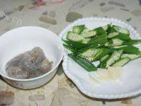 DIY-秋葵炒虾仁做法图解3)