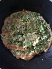 自己做的苦瓜鸡蛋饼