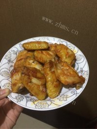 美味的奥尔良烤翅做法图解3)